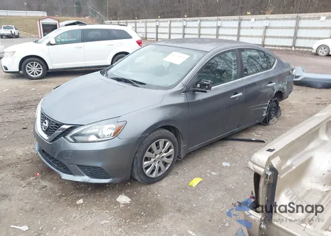 2017 Nissan Sentra Sv z USA, uszkodzony, nr VIN 3N1AB7AP6HL640170